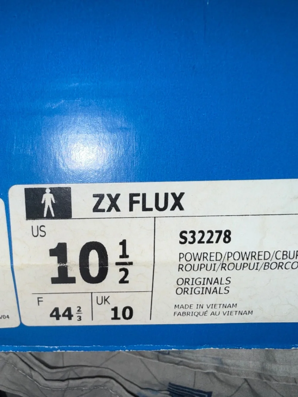Red Adidas ZX FLUX